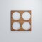 Ekena Millwork Extra Small Wembley Decorative Fretwork Wood Wall Panels, Walnut, 7 3/8"W x 7 3/8"H x 3/8"T WALW08X08X0375WEMWA - alternate 4